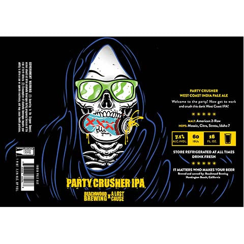 Beachwood Party Crusher IPA
