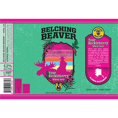 Belching Beaver Your Hucleberry Wheat Beer