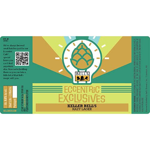 Bell's Eccentric Exclusives Keller Bell's Hazy Lager