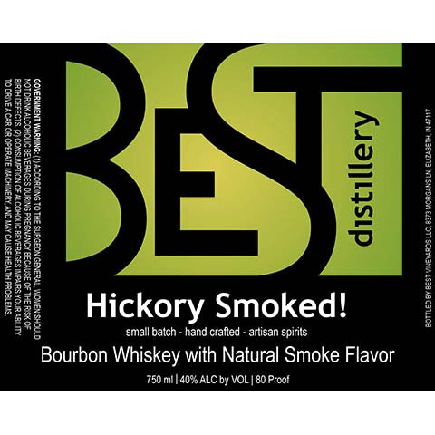 Best Hickory Smoked! Bourbon Whiskey