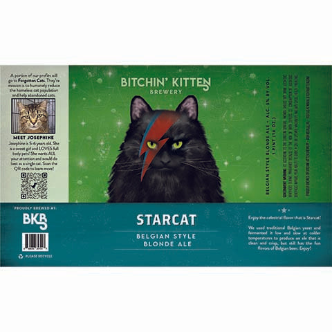 Bitchin' Kitten Starcat Blonde Ale