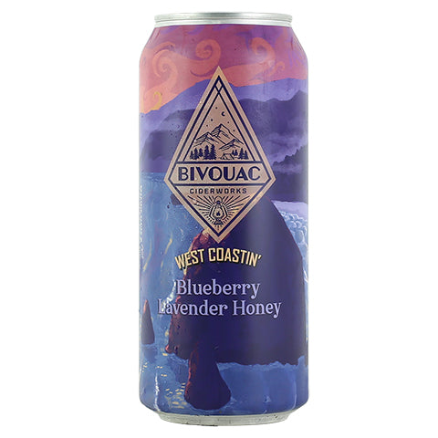 Bivouac West Coastin' Cider (blueberry, lavender, honey)