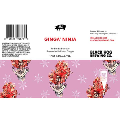 Black Hog Ginga' Ninja Red IPA