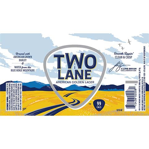 Blue Crown Two Lane Golden Lager