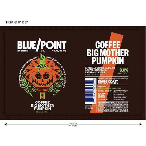 Blue Point Coffee Big Mother Pumpkin Ale