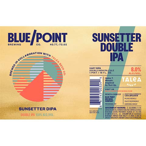 Blue/Point Sunsetter DIPA