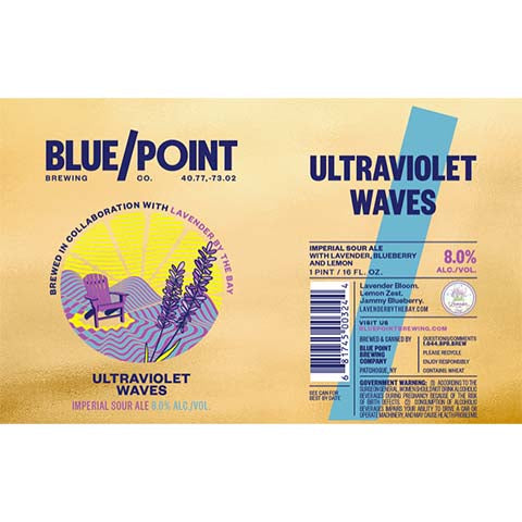 Blue Point Ultraviolet Waves Imperial Sour Ale
