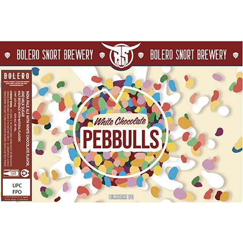 Bolero Snort White Chocolate Pebbulls IPA