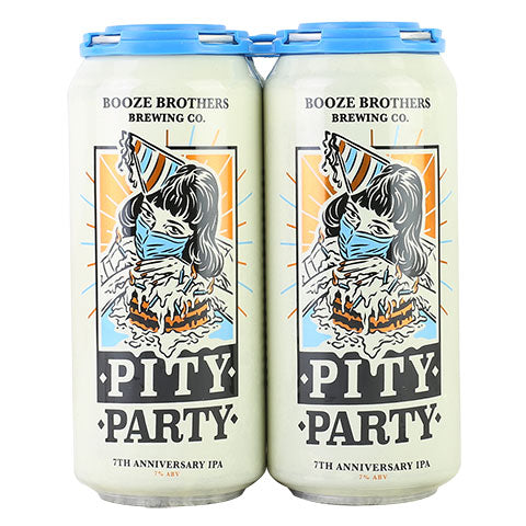 Booze Brothers Pity Party 7th Anniversary IPA