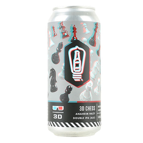 Bottle Logic 3D Chess Hazy IPA