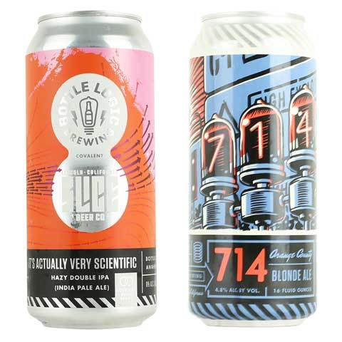 Bottle Logic / Slice It's Actually Very Scientific Hazy IPA and 714 Blonde 2PK