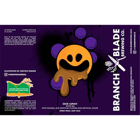 Branch and Blade Sack Lunch Sour Ale