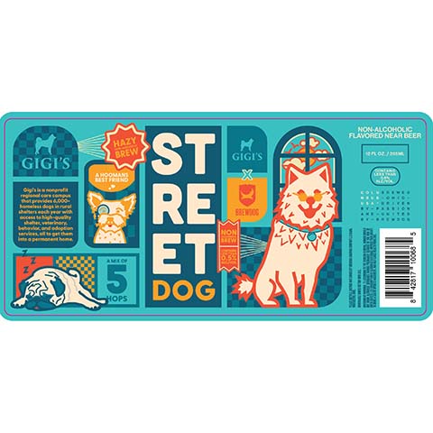 BrewDog Gigi's Street Dog (Non-Alcoholic)