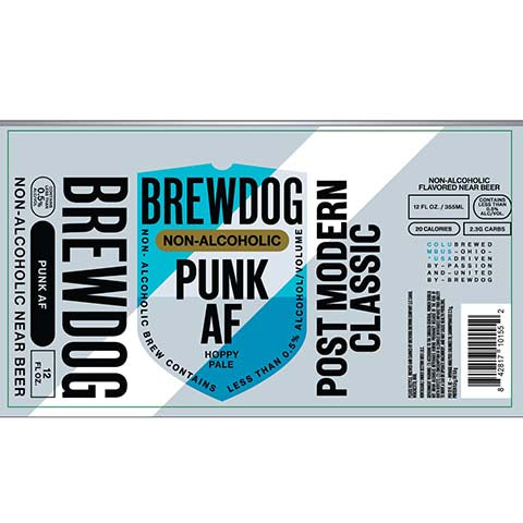 BrewDog Punk AF Post Modern Classic Hoppy Pale (Non-Alcoholic)