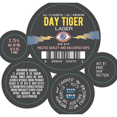 Brouwerij West Day Tiger Lager
