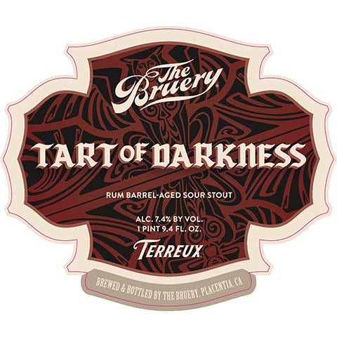 Bruery Tart of Darkness Sour Stout