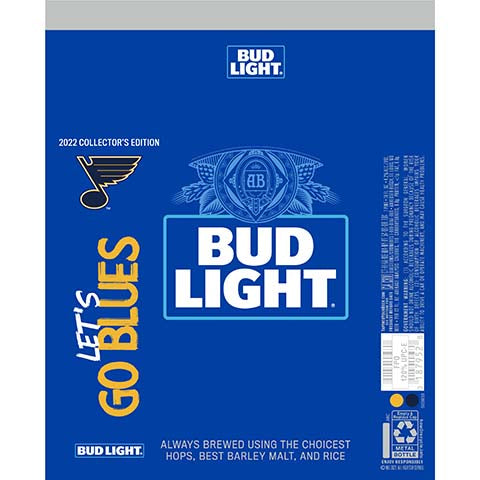 Bud Light Let's Go Blues