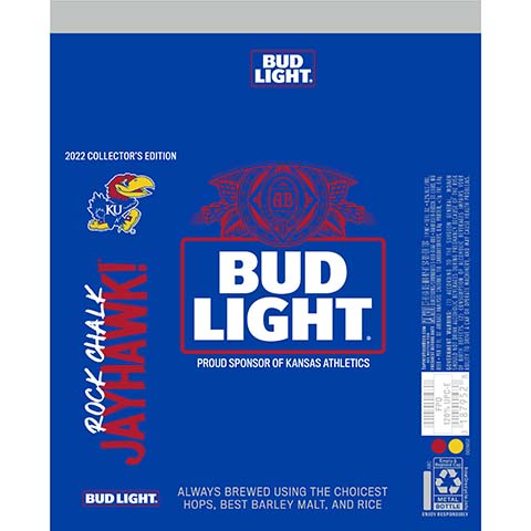 Bud Light Rock Chalk Jayhawk!