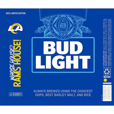 Bud Light Whose House? Rams House!