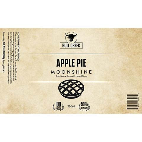 Bull Creek Apple Pie Moonshine