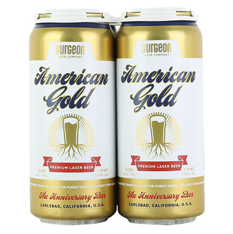 Burgeon American Gold Premium Lager