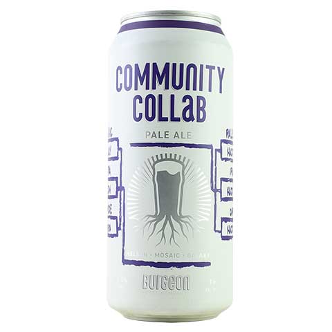 Burgeon Community Collab Pale Ale!
