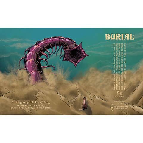 Burial An Imperceptible Everything Saison Ale