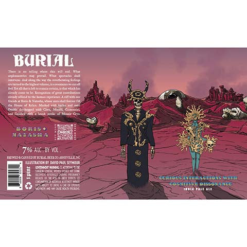 Burial Curious Interactions With Cognitive Dissonance IPA