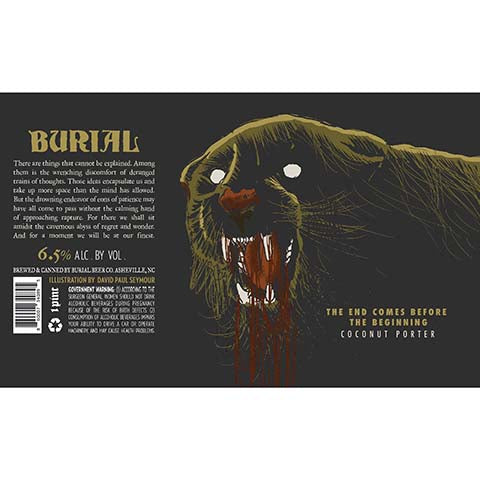 Burial The End Comes Before The Beginning Coconut Porter