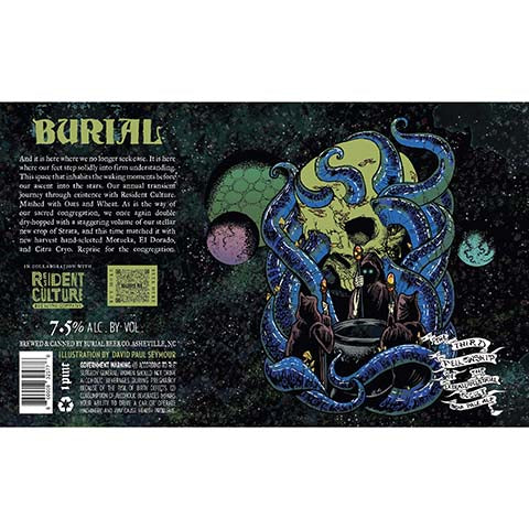 Burial The Third Fellowship Of The Extraterrestrial Occult IPA