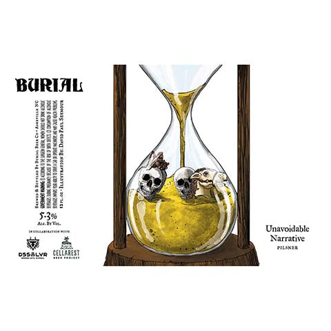 Burial Unavoidable Narrative Pilsner