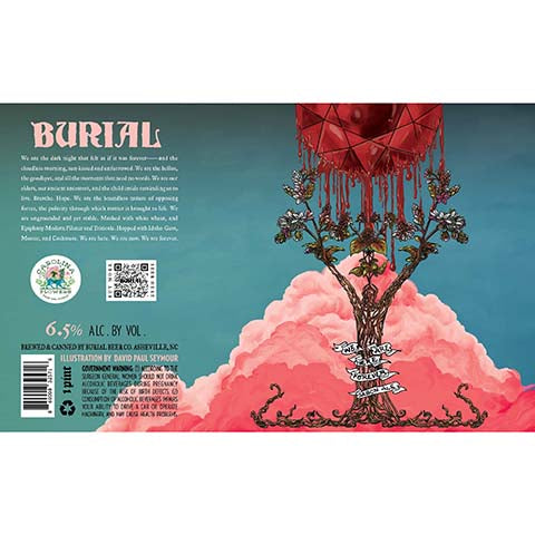 Burial We Are Here Forever Saison Ale