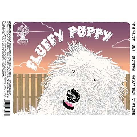 Burley Oak Fluffy Puppy IPA