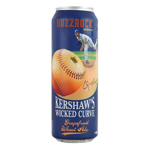 Buzzrock Kershaw's Wicked Curve Grapefruit Wheat Ale