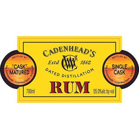 Cadenhead's  Caroni 21-Year-Old Rum