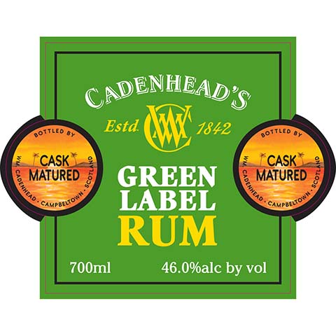 Cadenhead's Green Label Rum