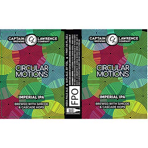Captain Lawrence Circular Motions Imperial IPA