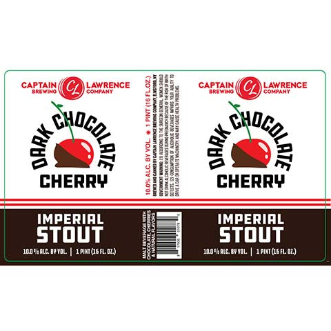Captain Lawrence Dark Chocolate Cherry Imperial Stout
