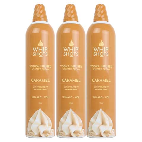 Cardi B Whipshots Caramel - Vodka Infused Whipped Cream