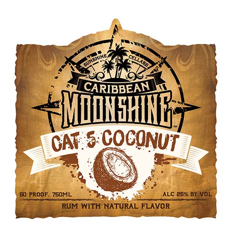 Caribbean Cat 5 Coconut Rum