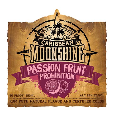 Caribbean Passion Fruit Prohibition Rum