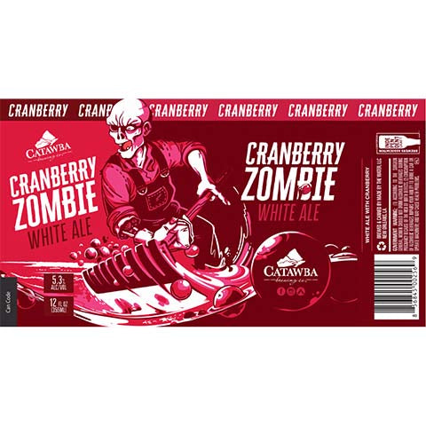 Catawba Cranberry Zombie White Ale