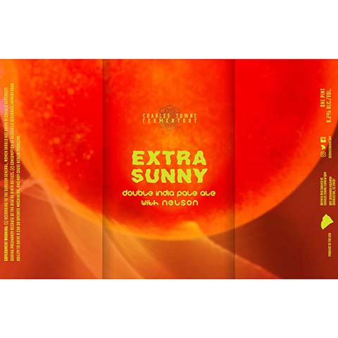 Charles Towne Fermentory Extra Sunny with Nelson DIPA