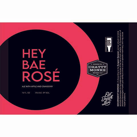 Chatty Monks Hey Bae Rose Ale