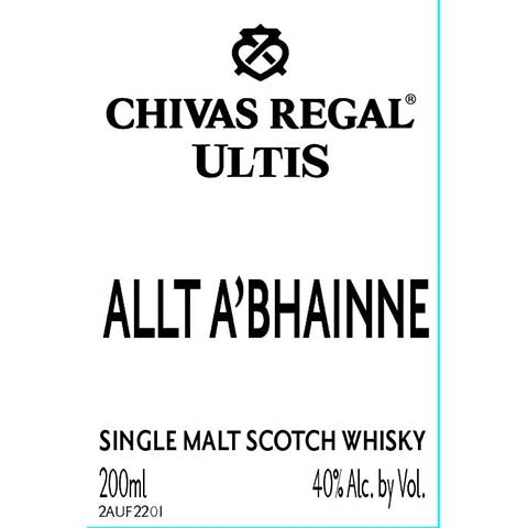 Chivas Regal Ultis Allt A'bhainne Single Malt Scotch Whisky