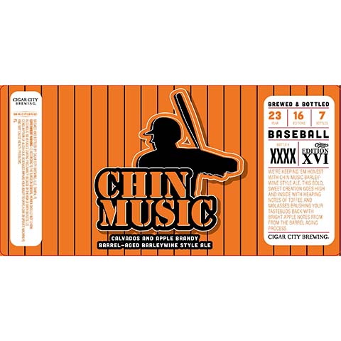 Cigar City Chin Music Barleywine Ale