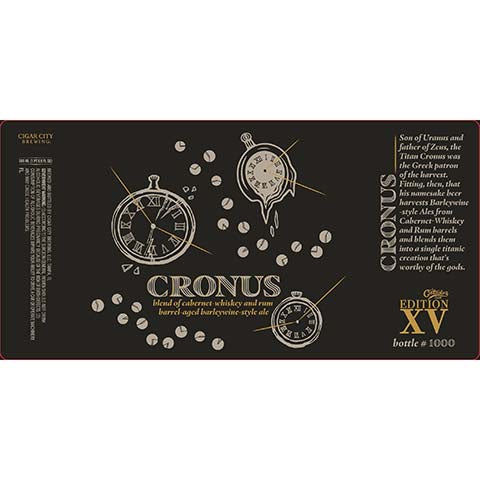Cigar City Cronus Barleywine Ale