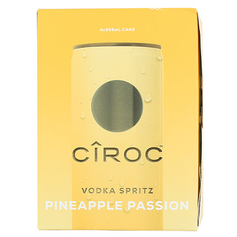 Ciroc Vodka Spritz Pineapple Passion