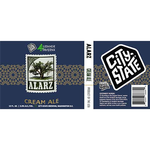 City-State Alarz Cream Ale