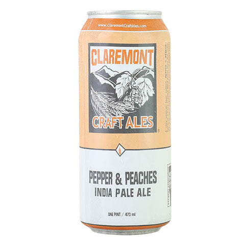 Claremont Craft Ales Pepper & Peaches IPA